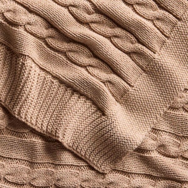 Cable Knit Throw Blanket - Last Call - Image 8