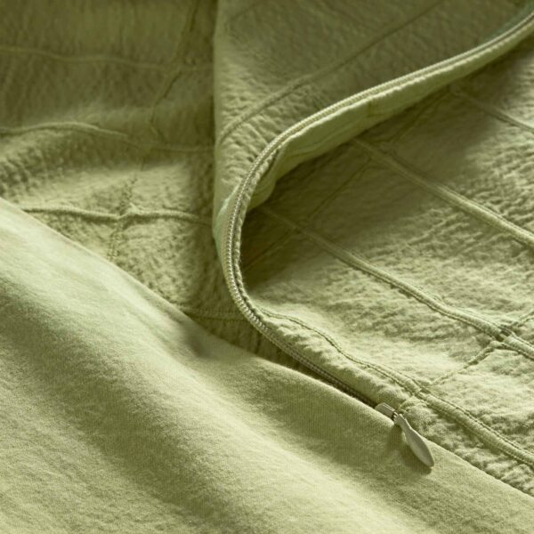Textured Windowpane Duvet Set - Image 13