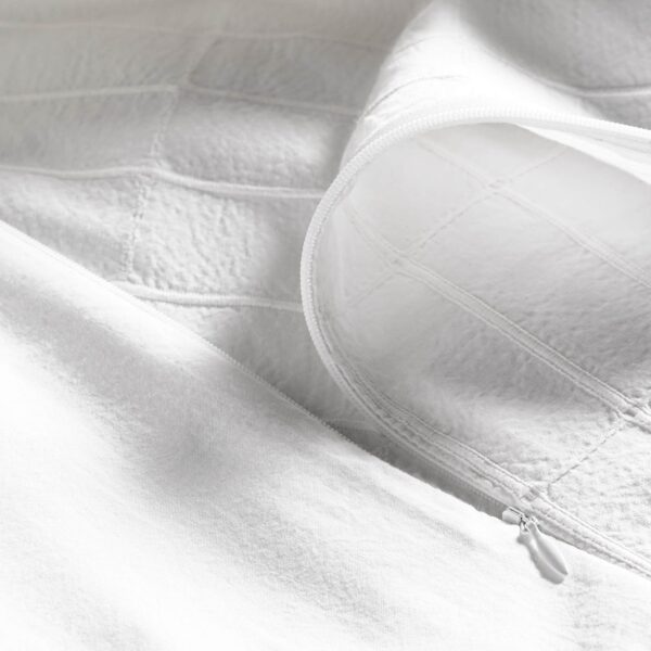 Textured Windowpane Duvet Set - Image 3