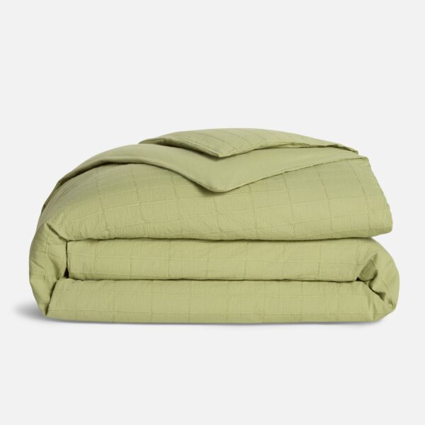 Textured Windowpane Duvet Cover - Image 12