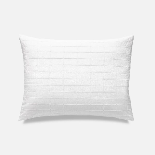 Textured Windowpane Shams - Image 2