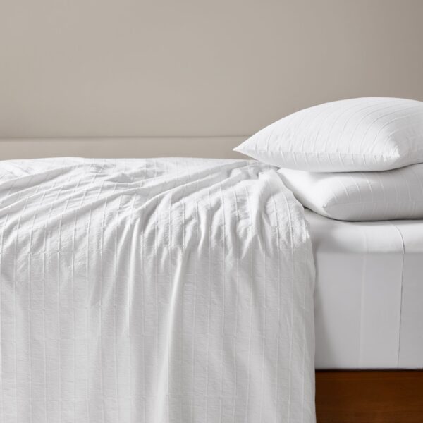 Textured Windowpane Shams - Image 5