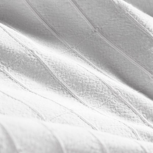 Textured Windowpane Duvet Set - Image 6