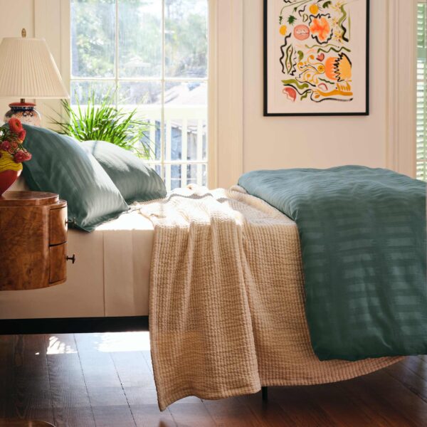 Dabito Jacquard Ikat Duvet Cover - Last Call - Image 3