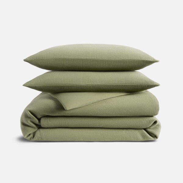 Ribbed Matelasse Duvet Set - Image 5