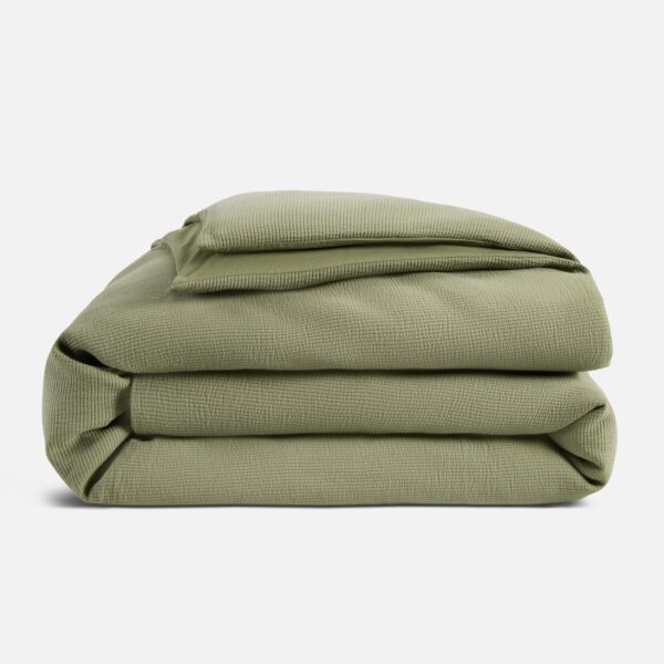 Ribbed Matelasse Duvet Cover - Image 3