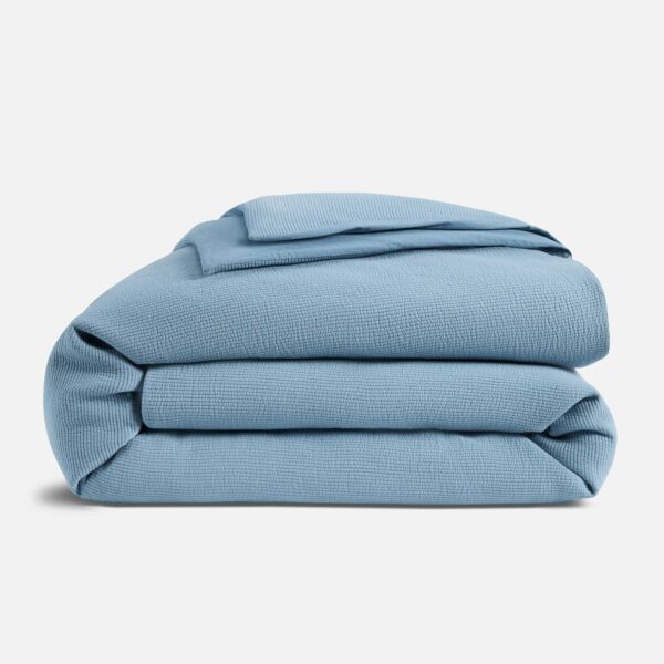 Ribbed Matelasse Duvet Cover - Image 5