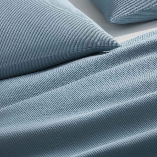 Ribbed Matelasse Duvet Set - Image 13
