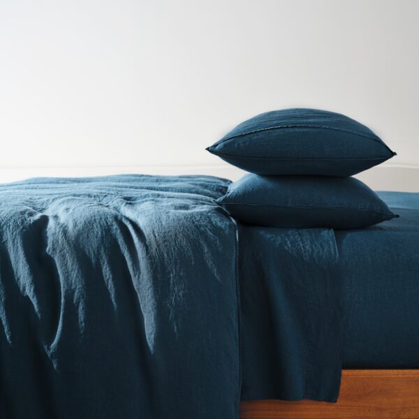 Washed European Linen Duvet Set - Image 20