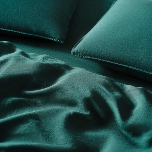 Washed European Linen Duvet Set - Image 24