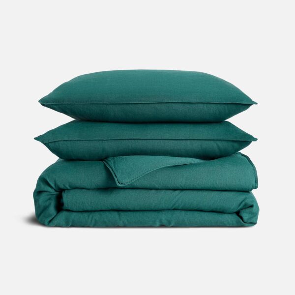 Washed European Linen Duvet Set - Image 21
