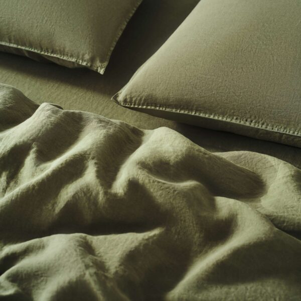 Washed European Linen Duvet Set - Image 29