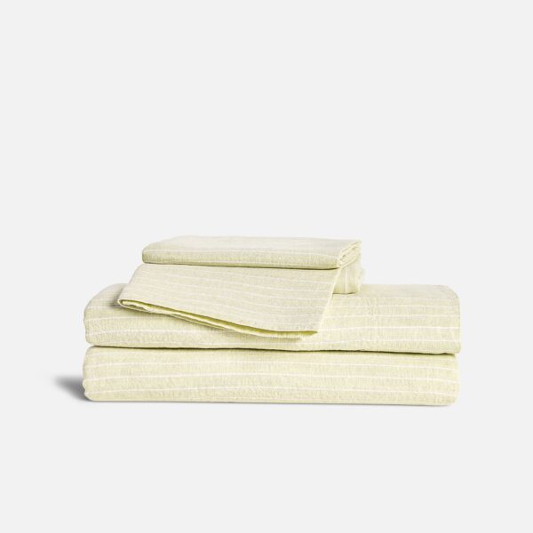 Washed European Linen Core Sheet Set - Image 36