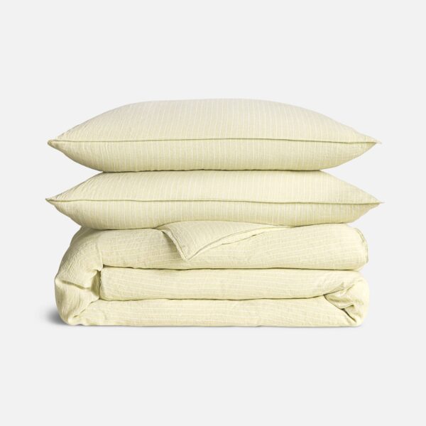 Washed European Linen Duvet Set - Image 36