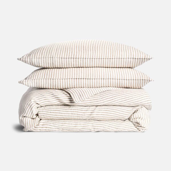 Washed European Linen Duvet Set - Image 9