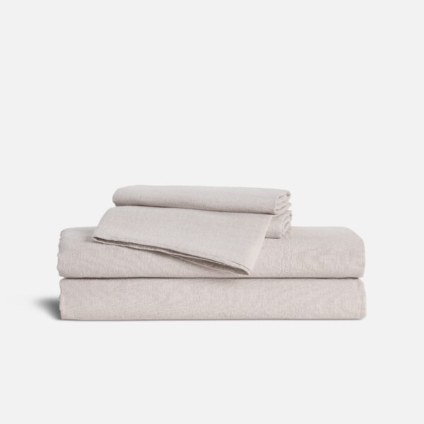 Washed European Linen Core Sheet Set - Image 43