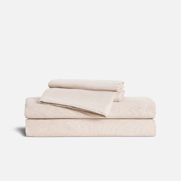 Washed European Linen Core Sheet Set - Image 71