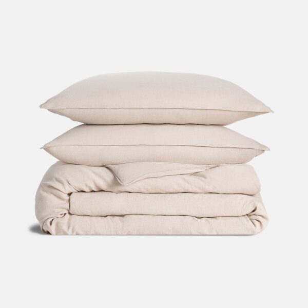 Washed European Linen Duvet Set - Image 80
