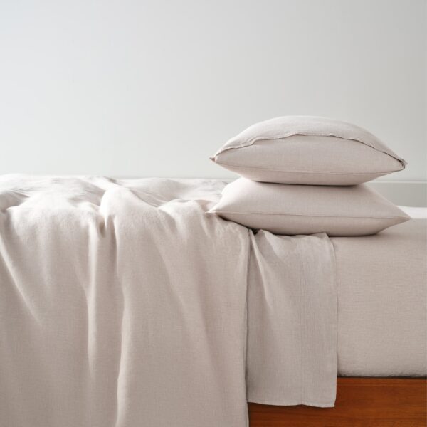 Washed European Linen Duvet Set - Image 48