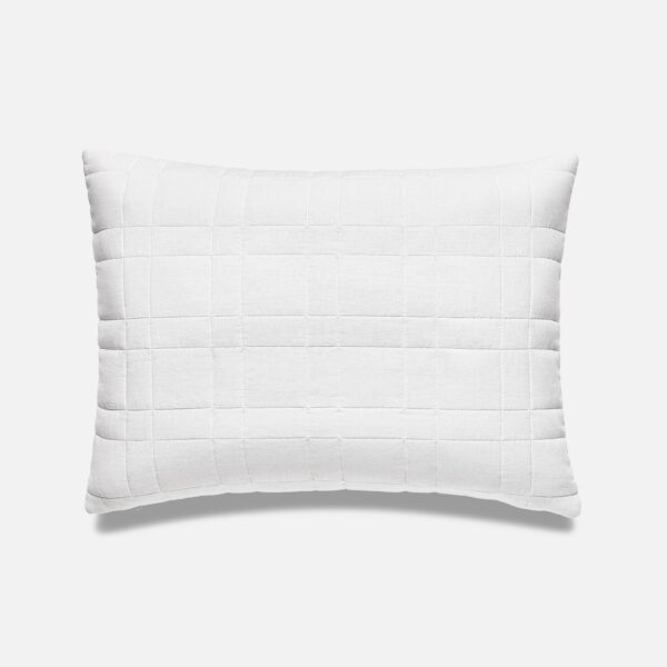 Washed European Linen Quilted Shams - Image 5