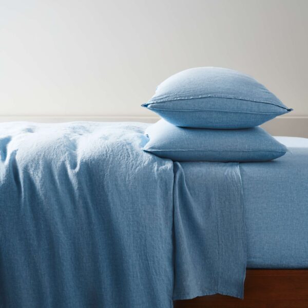 Washed European Linen Duvet Set - Image 56