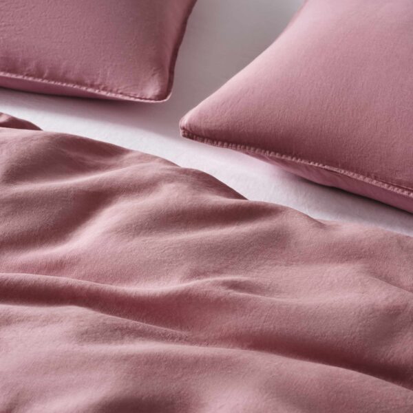 Washed European Linen Duvet Set - Image 61