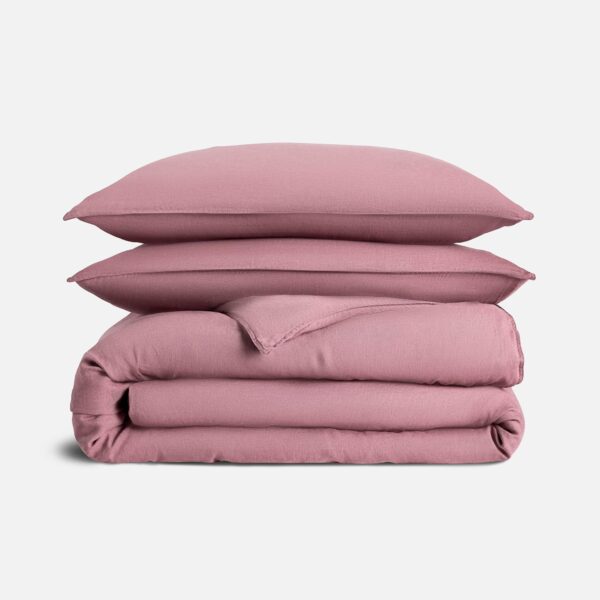 Washed European Linen Duvet Set - Image 81