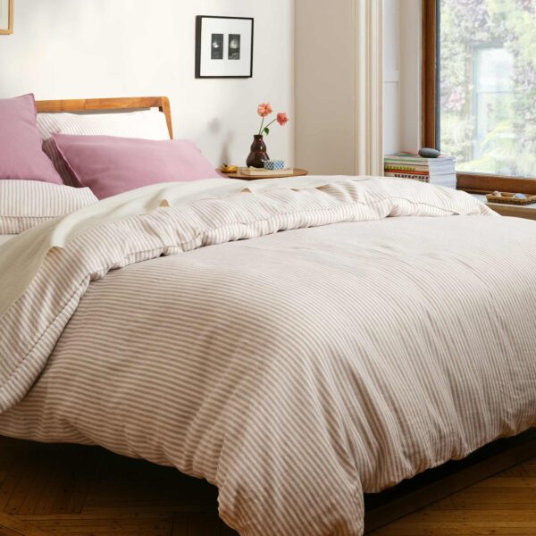 Washed European Linen Duvet Set - Image 11