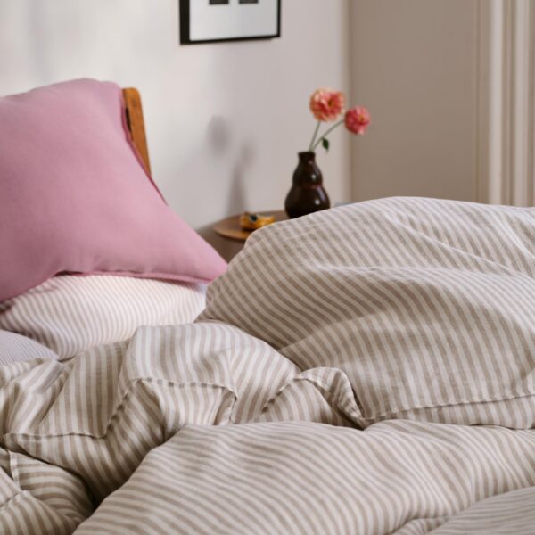 Washed European Linen Duvet Set - Image 12