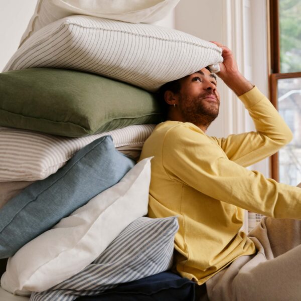 Washed European Linen Duvet Set - Image 33