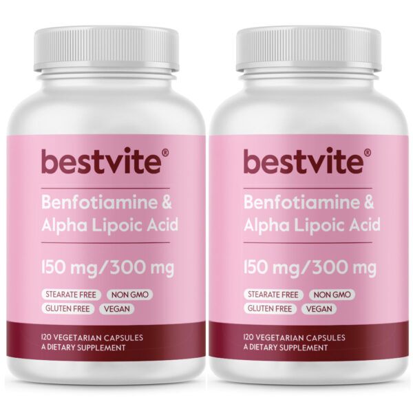 Benfotiamine 150mg w/ Alpha Lipoic Acid 300mg - Image 2
