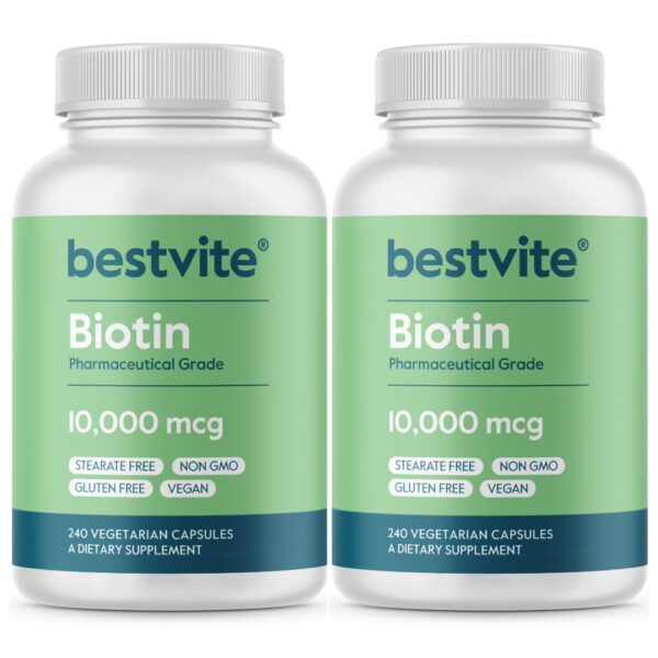 Biotin 10,000mcg - Image 2