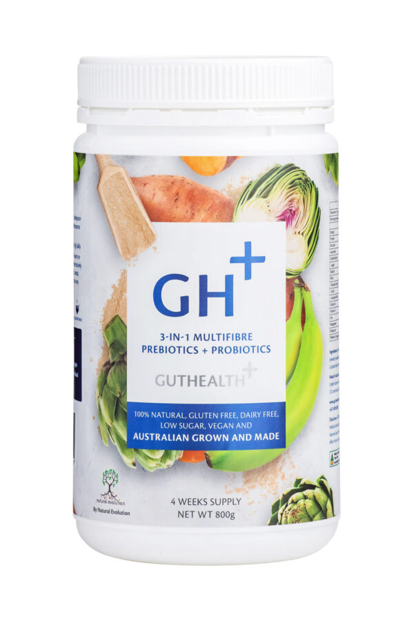 GH+ 3-in-1 Multifibre Prebiotics + Probiotics