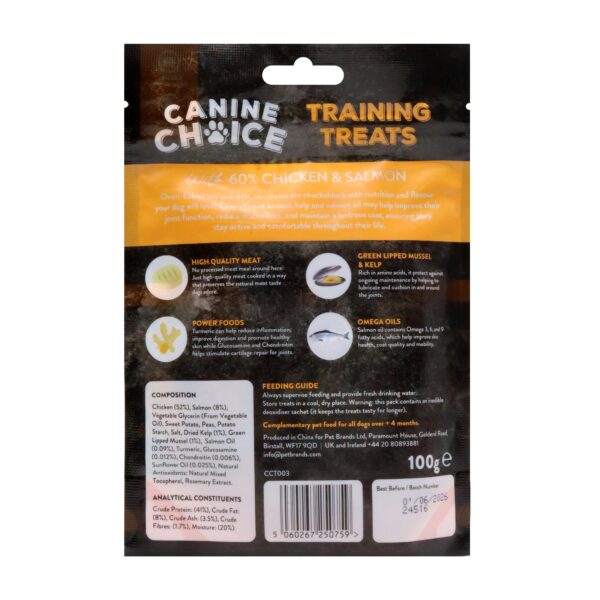 Canine Choice Training Dog Treats - Chicken & Salmon - Image 2