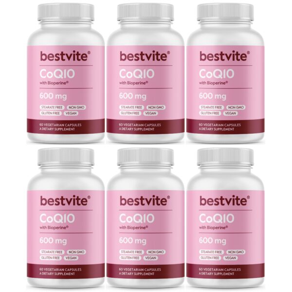 Ultra Absorption CoQ10 (CoEnzyme Q10) 600mg with Bioperine - Image 3