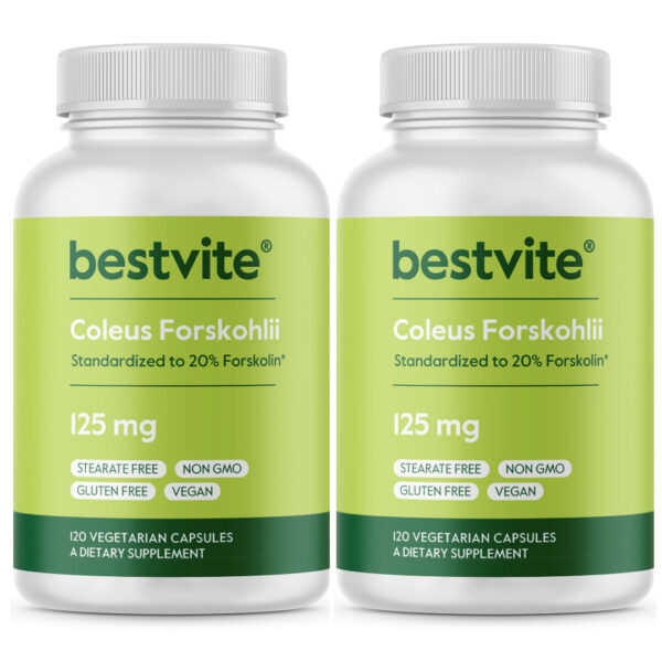 Coleus Forskohlii 125mg - 20% Forskolin - Image 2