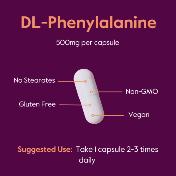 DL-Phenylalanine 500mg - Image 6