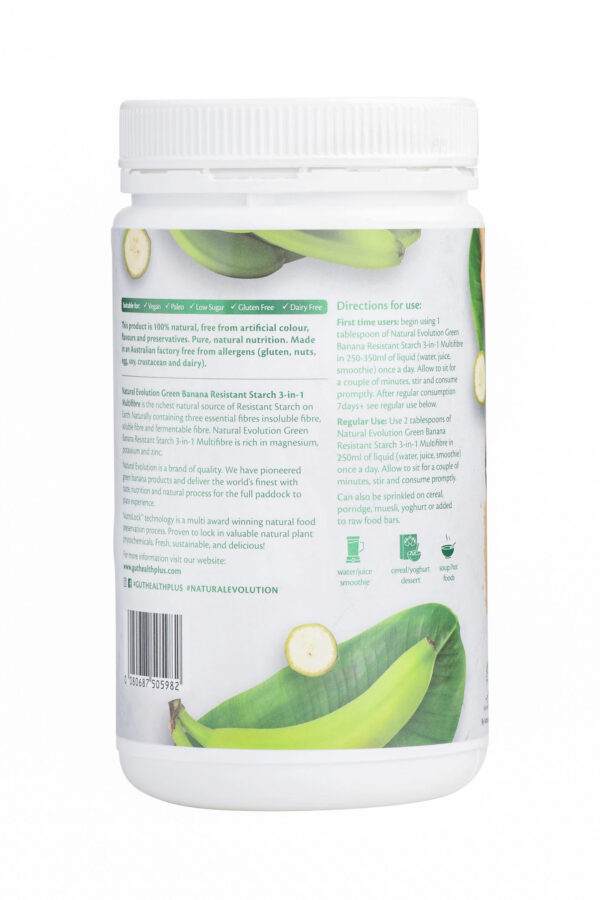 GH+ Green Banana Resistant Starch 3-in-1 Multifibre - Image 4