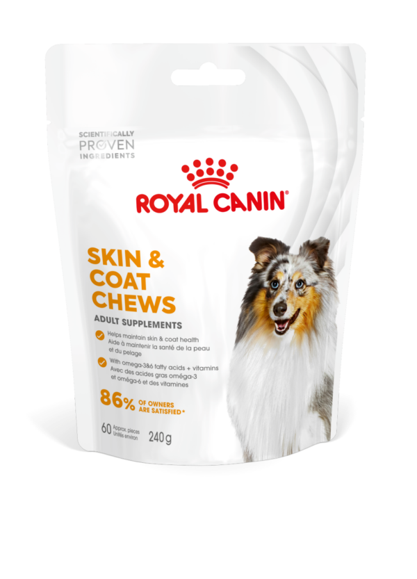 Royal Canin Skin & Coat Soft Chews Adult Dog Supplements