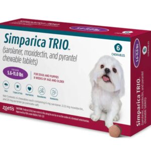 Simparica TRIO 2.5 to 5 kg
