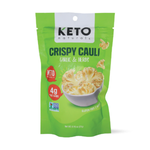 Keto Crispy Cauli Bites - Garlic & Herbs