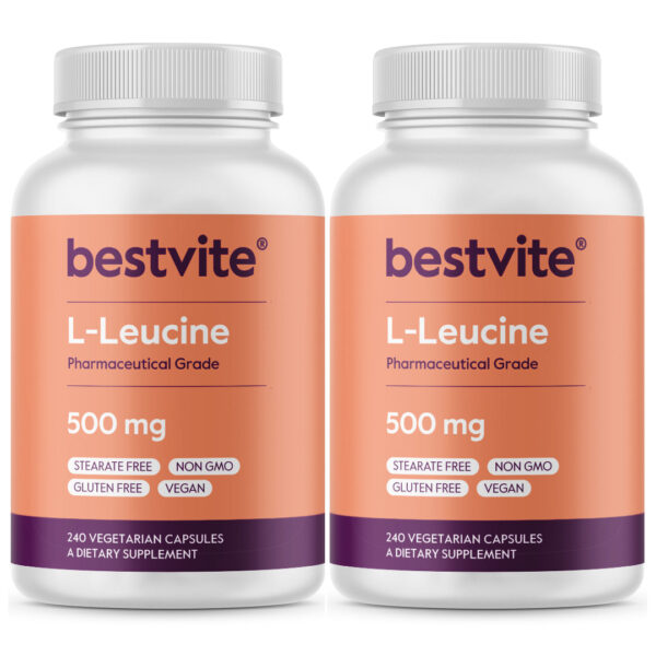 L-Leucine 500mg - Image 2