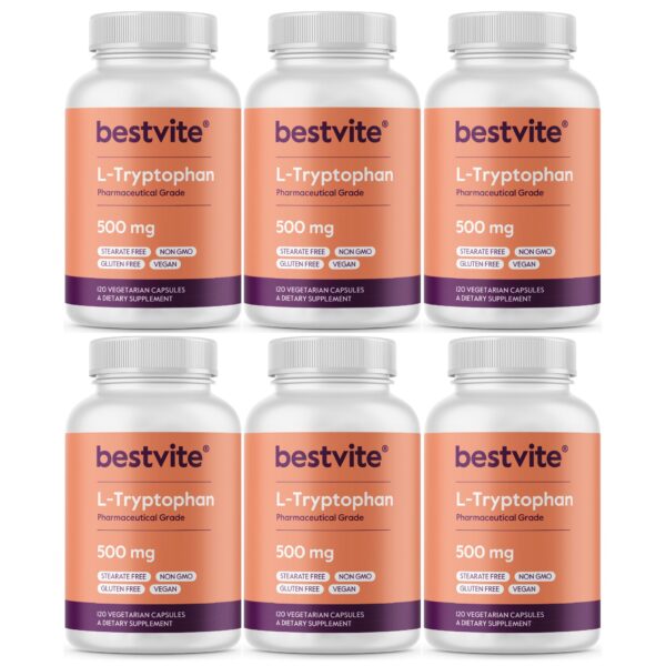 L-Tryptophan 500mg - Image 3