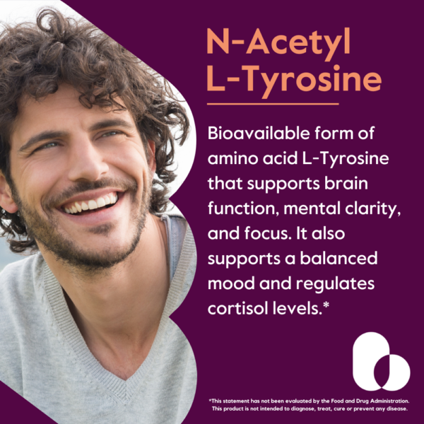 N-Acetyl L-Tyrosine 350mg - Image 5