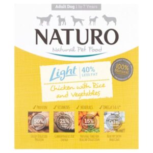 Naturo Light Chicken & Rice With Veg Tray 400g