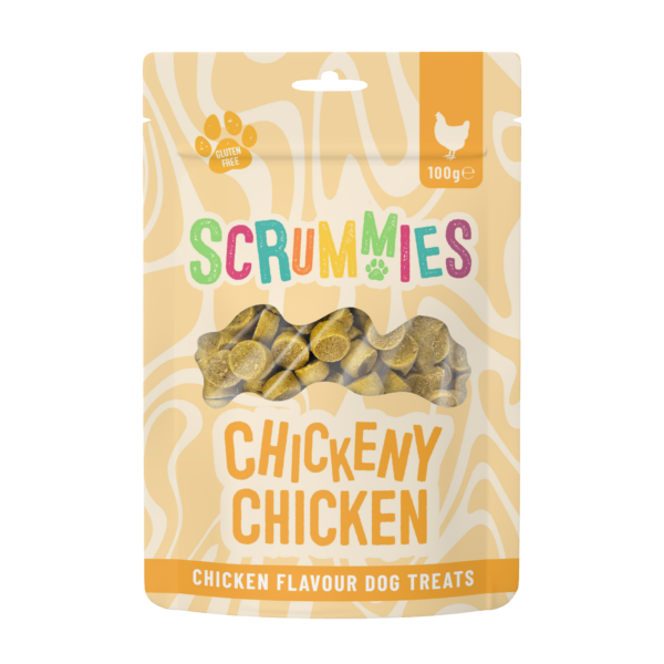 Scrummies Chickeny Chicken Dog Treat | 100g
