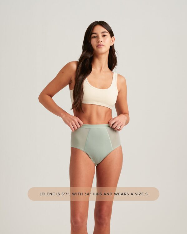 Leakproof French Cut High Waist Full Gusset - Image 3