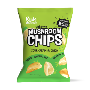 Shiitake Mushroom Chips - Sour Cream & Onion