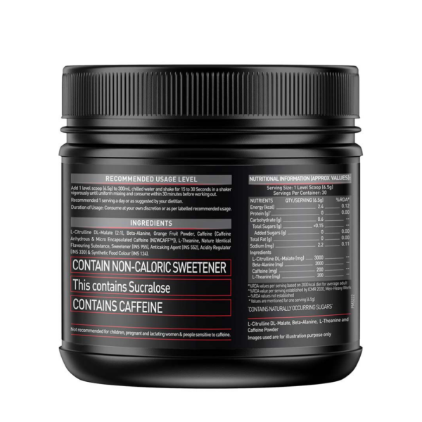 (MB) MuscleBlaze PRE Workout 200 Xtreme (Fruit Punch) - Image 5