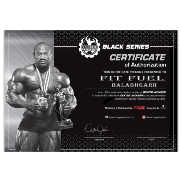 Dexter Jackson Black Series Turbo HP Pre-Workout - Image 2
